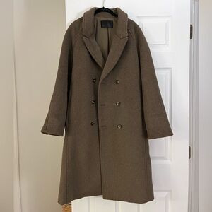 Men’s Oak + Fort Double Breasted Coat